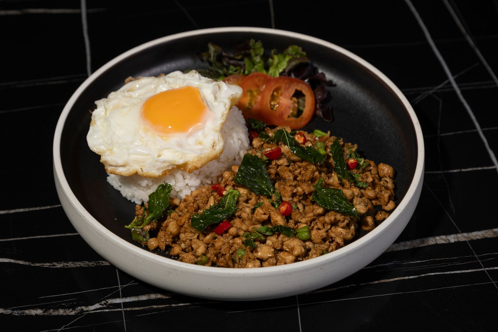 ThaiFoods Stir-Fried Holy Basil (Pad Kra Pao)