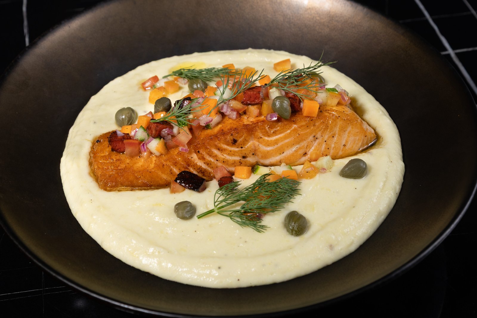 MAIN Goods Pan-Seared Salmon Steak