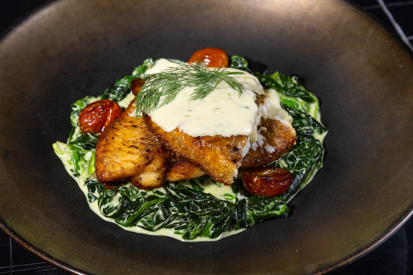 MAIN Goods Pan-Seared Sea Bass