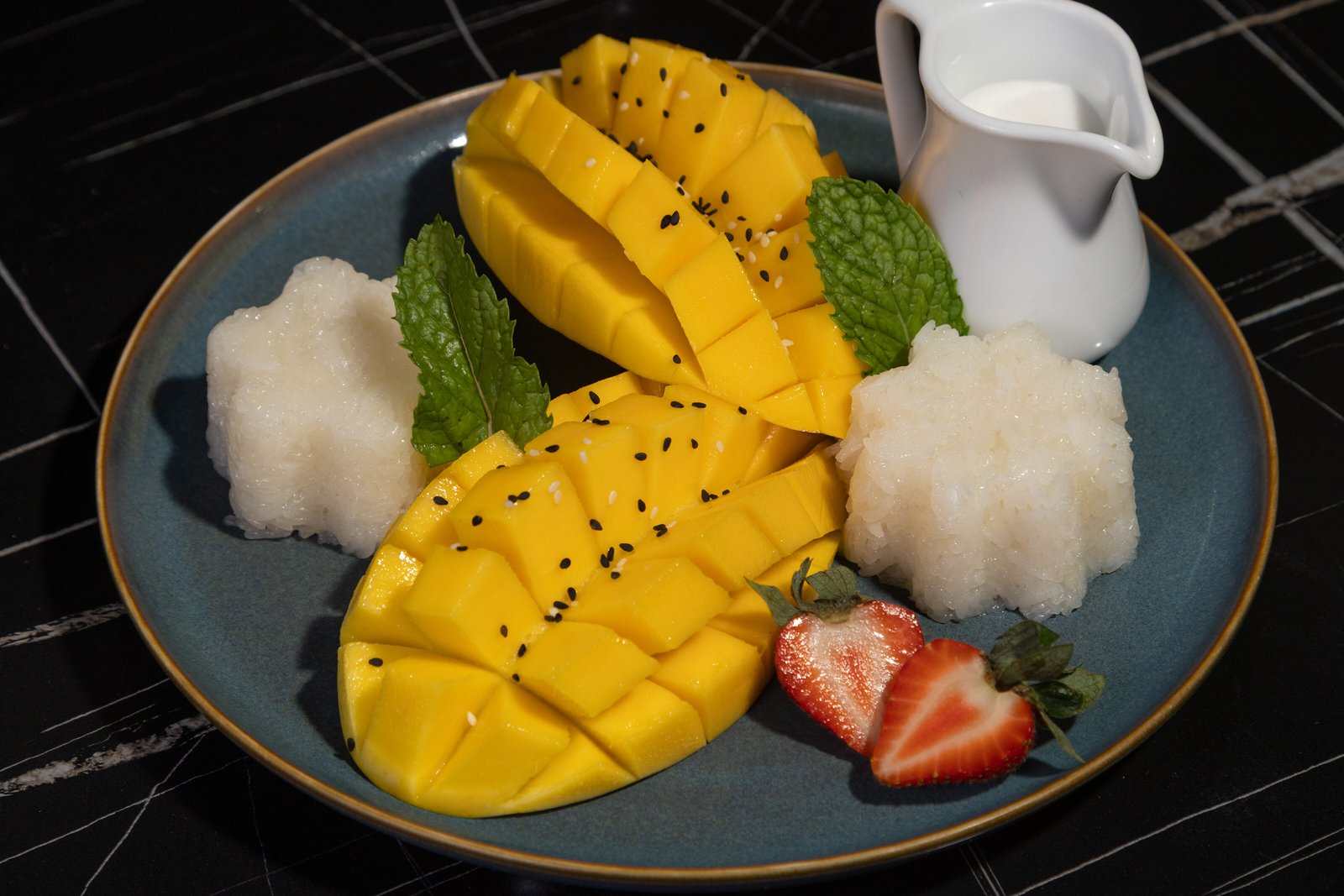 Authentic Mango Sticky Rice