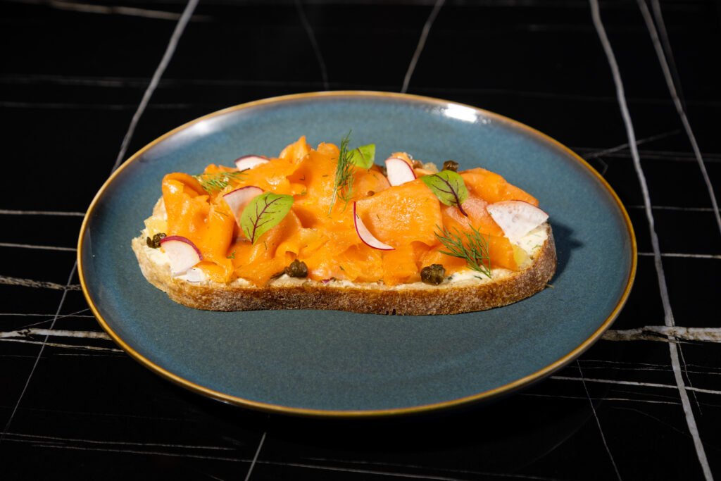 salmon toastt