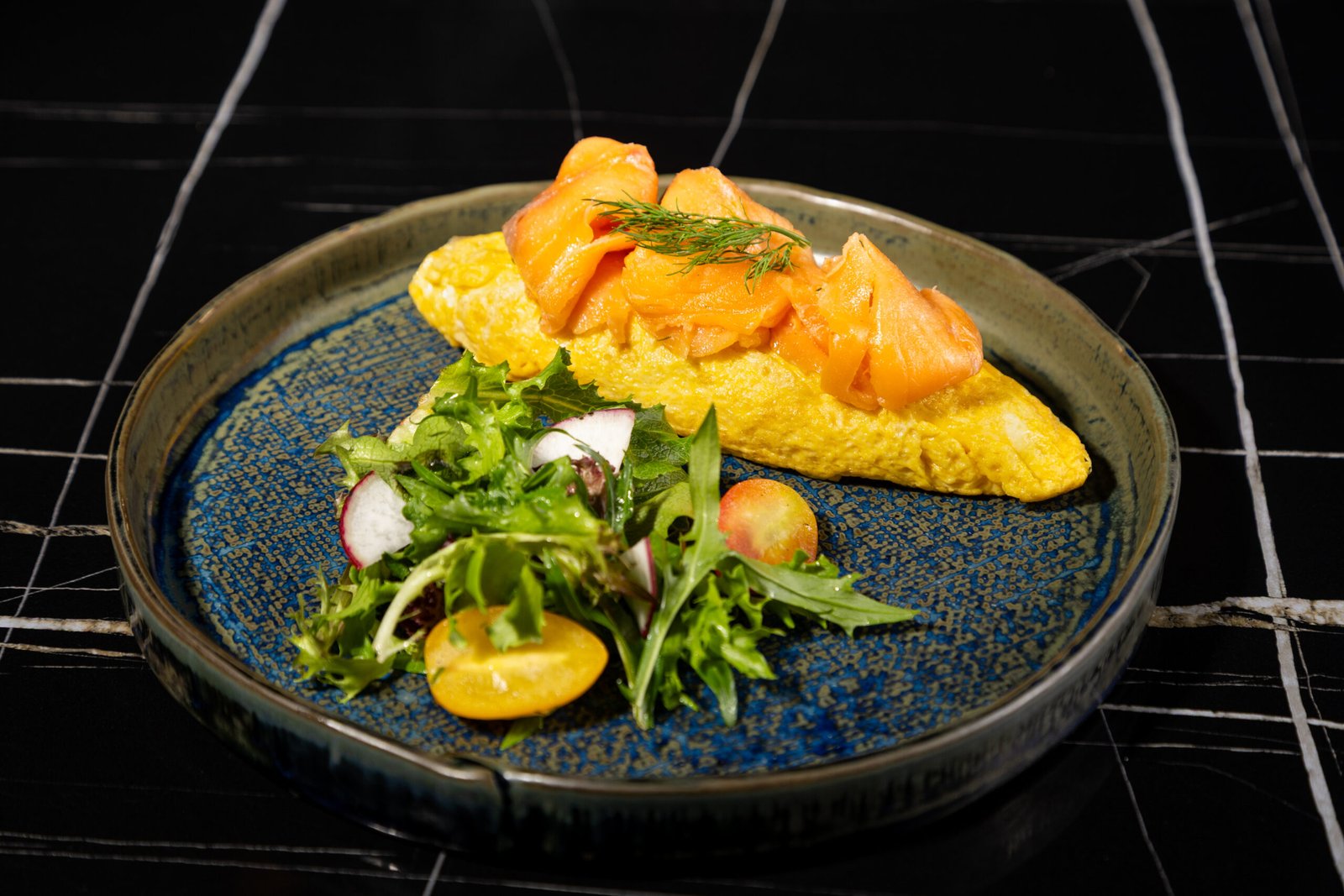 Breakfast Menu Nordic Omelet