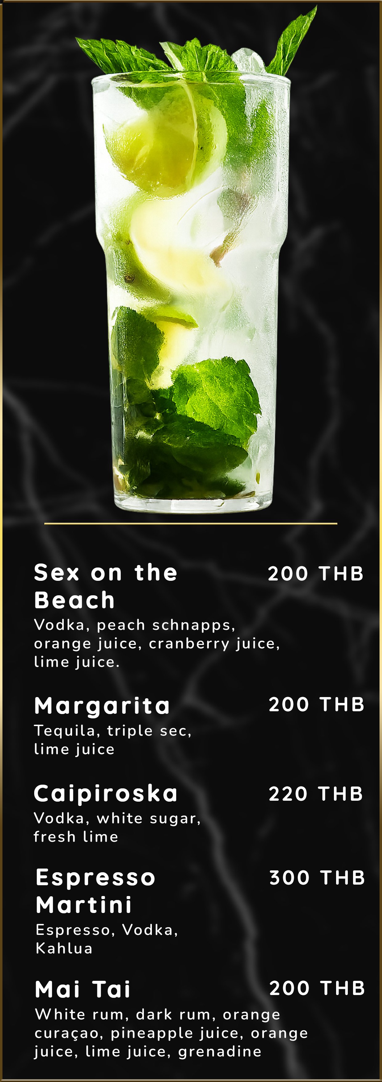Drink Menu Drinks Menu Page 11