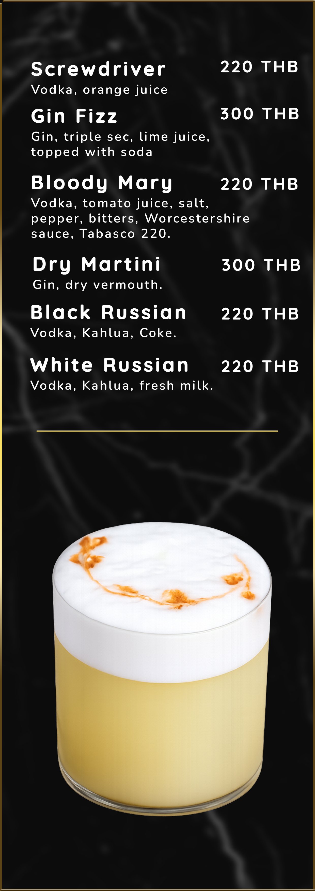 Drink Menu Drinks Menu Page 14
