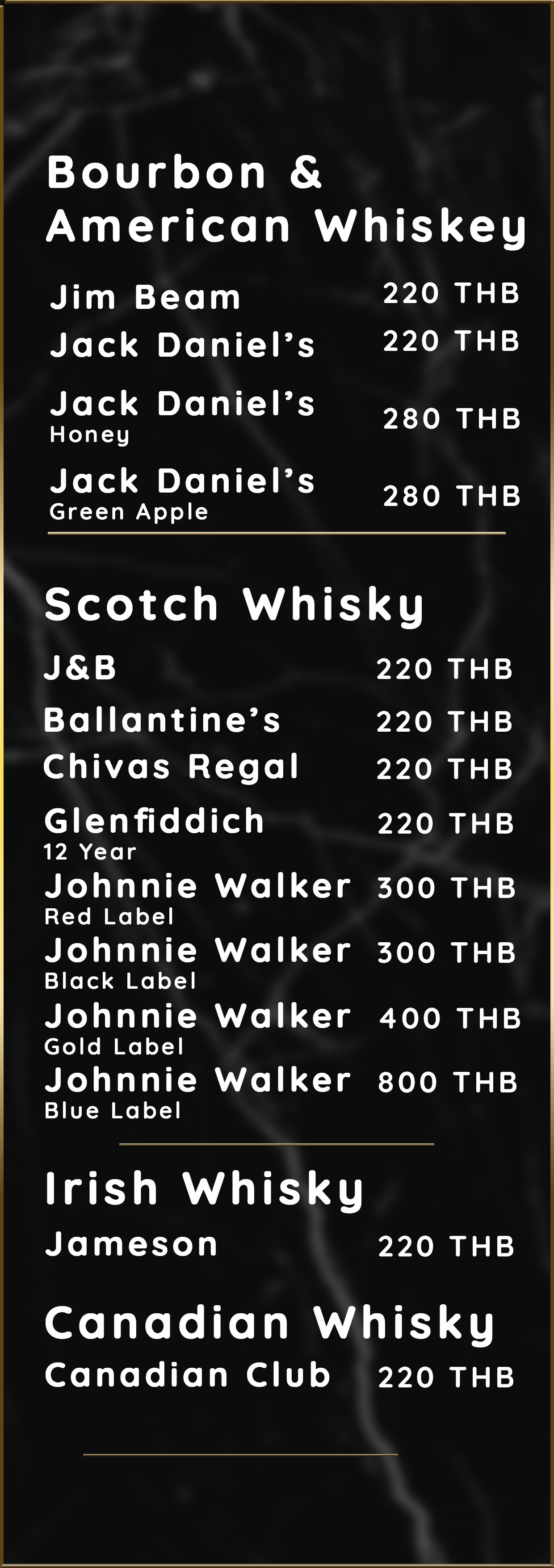 Drink Menu Drinks Menu Page 19