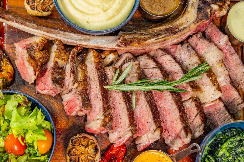 Signature Black Angus Tomahawk Platter Feast