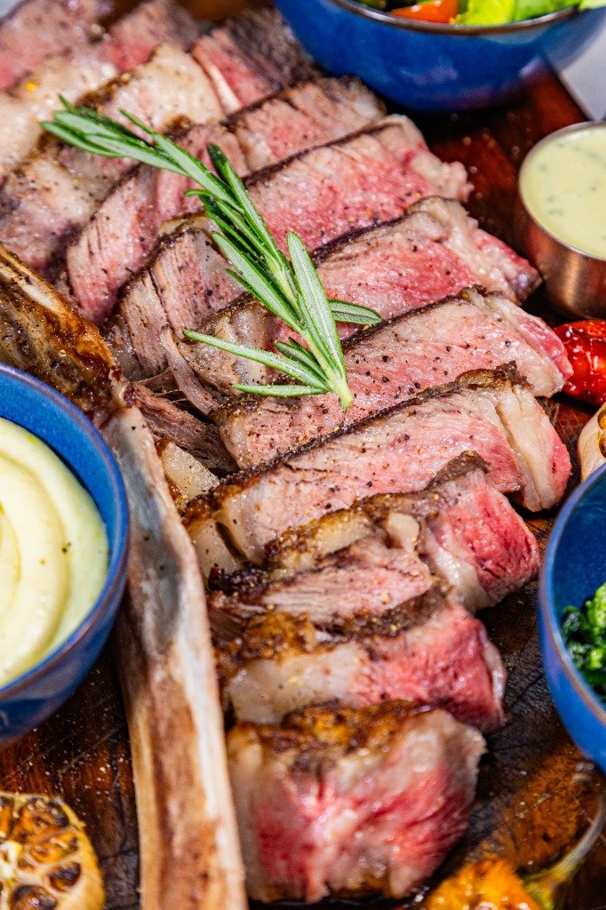 Juicy Sliced Marbled Ribeye